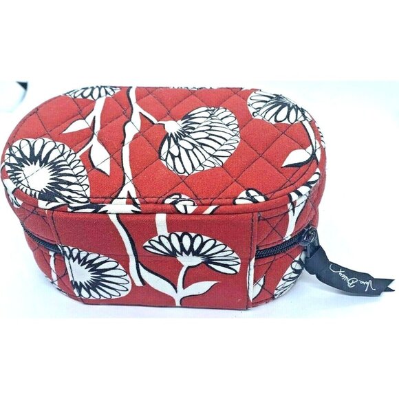 Vera Bradley Deco Daisy Jewelry Travel Case - Picture 3 of 8